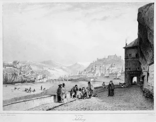 Salzburg, Engraved by Bayot and Cuvilier, 1840